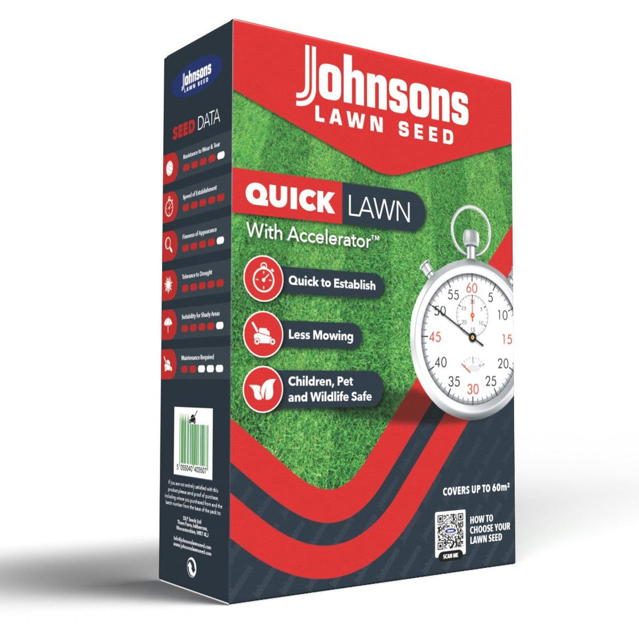 Johnsons quick lawn seed - 425g