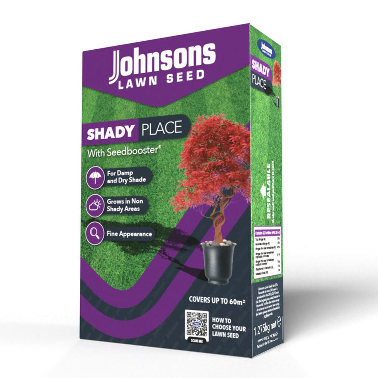 Johnsons shady lawn seed 425g