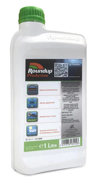 Roundup Pro Active 360 ® 1L Total Weedkiller