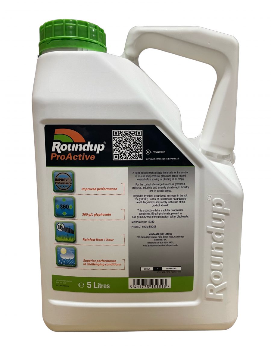 Roundup Pro Active 360 ® 5L Total Weedkiller